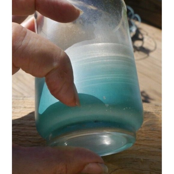 Set of 5 Vntge MCM Libbey Glass Blendo Barware Tumblers Drink Ware Glasses 12 oz - Picture 7 of 12